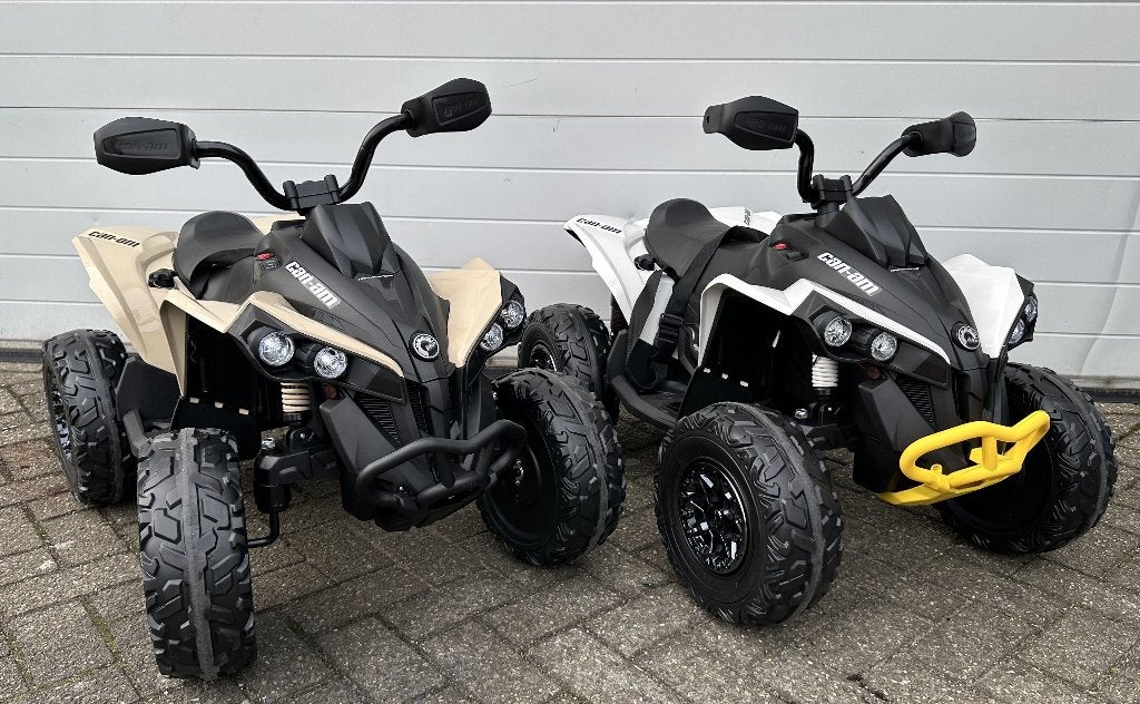Kinder Quad can-am  12v Quad– Rubberband - BT - RADIO, Ophalen of Verzenden, Nieuw
