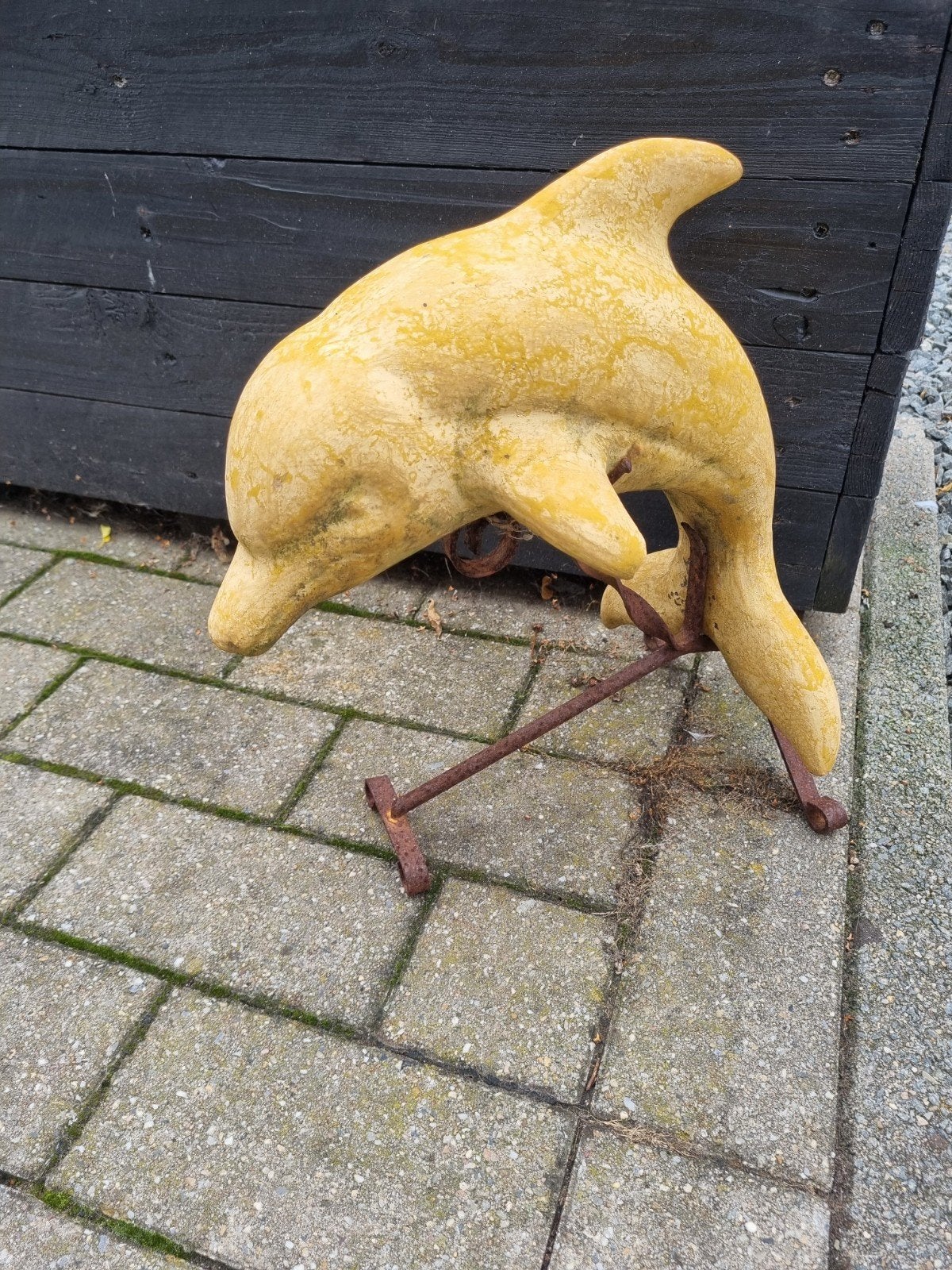 Tuinbeelden, Tuin en Terras, Ophalen, Zo goed als nieuw, Beton, Dierenbeeld