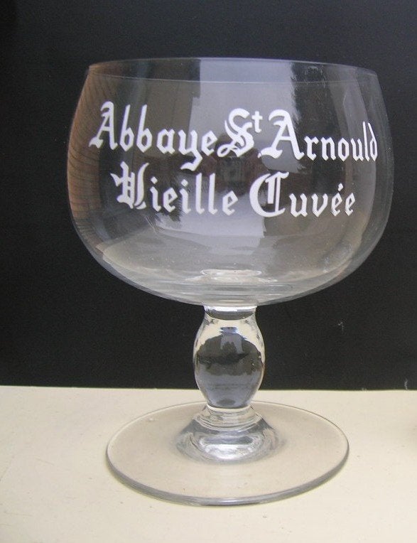 Abbaye de St Arnould - Vieille cuvée, Collections, Enlèvement ou Envoi, Comme neuf, Verre ou Verres