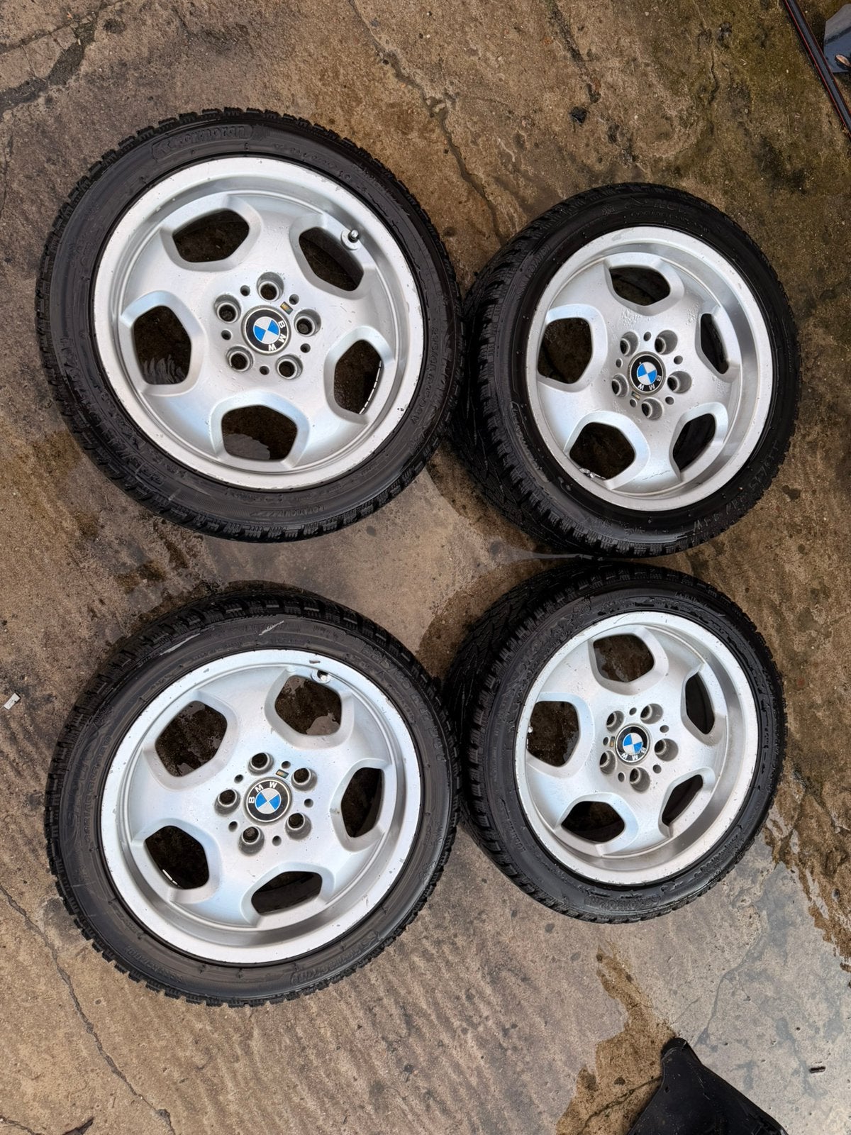 BMW M3 E36 M contour 17’, Auto-onderdelen, Ophalen, 17 inch, Winterbanden, Velg(en)