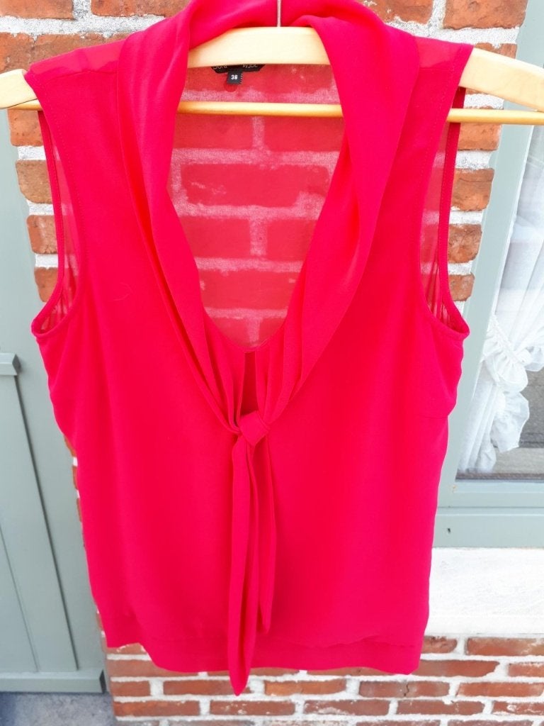 Sora by JBC - Topje/Blouse - maat 38 - rood - NIEUW, Kleding | Dames, Maat 38/40 (M), Verzenden, Nieuw, Sora by Jbc