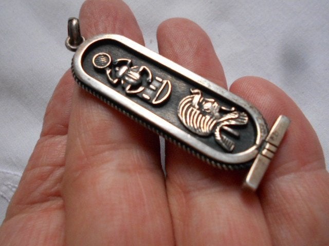 egypte, hanger in zilver, nieuw, Overige voorstellingen, Nieuw, Ophalen of Verzenden, Zilver
