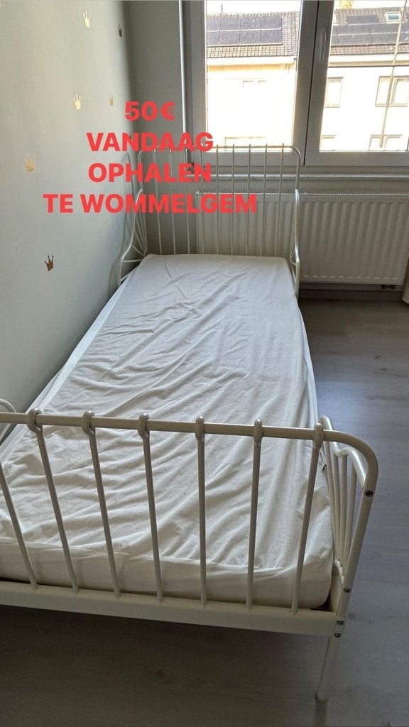 Kinderbed, Ophalen, Zo goed als nieuw, 140 tot 160 cm, Lattenbodem
