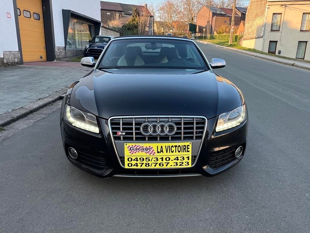 Audi S5 Cabriolet 2011 année 3.0 essence 245kw 0032478767323, Autos, Audi, Cuir, Euro 5, Achat, 224 g/km