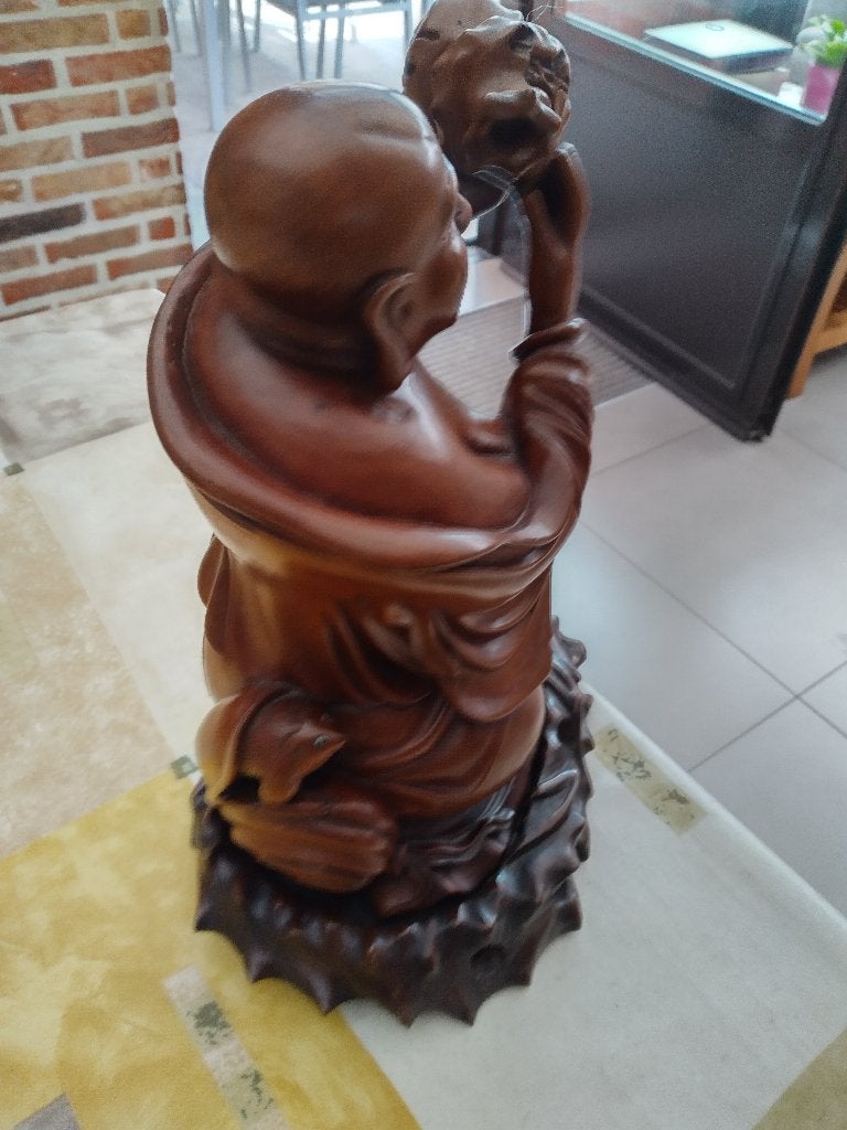 Houten boehda, Antiek en Kunst, Ophalen of Verzenden