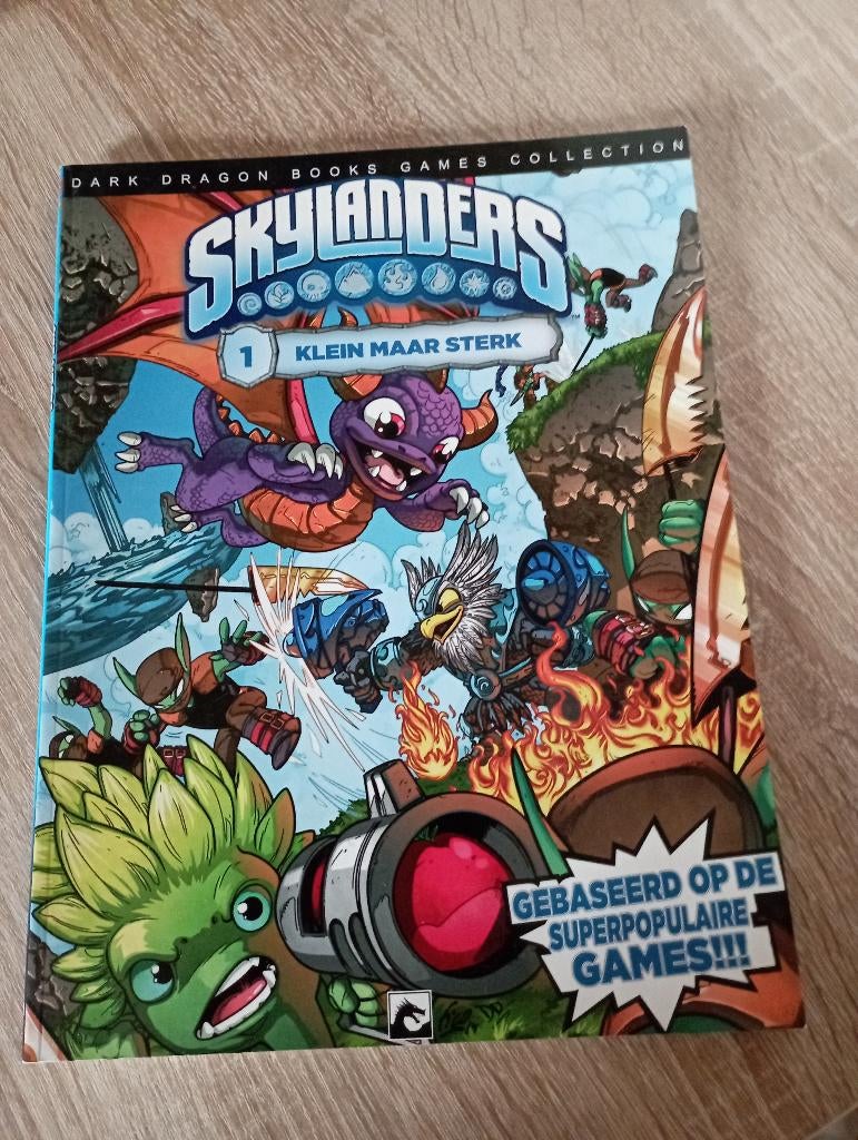 skylanders 1 : klein maar sterk, Boeken, Eén stripboek, Ophalen, Gelezen
