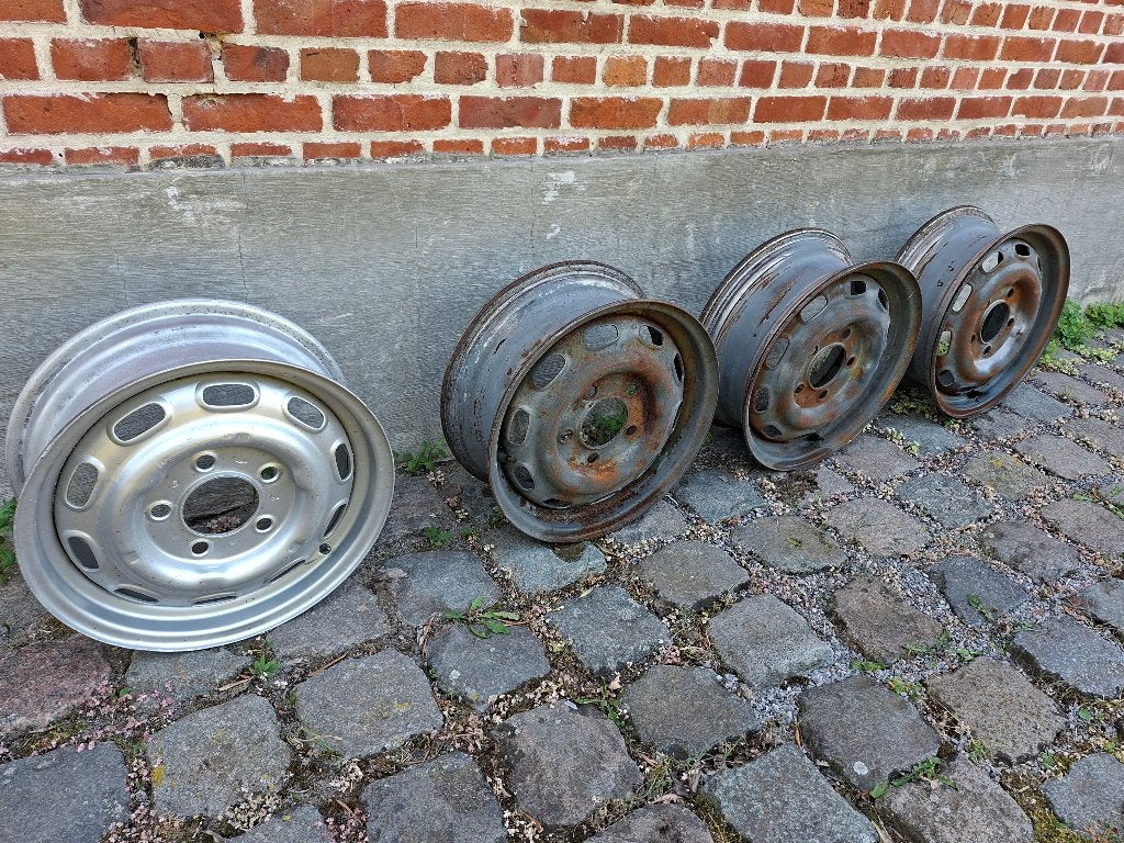 Lemmerz stalen velgen, Auto-onderdelen, Ophalen, 15 inch, Velg(en)