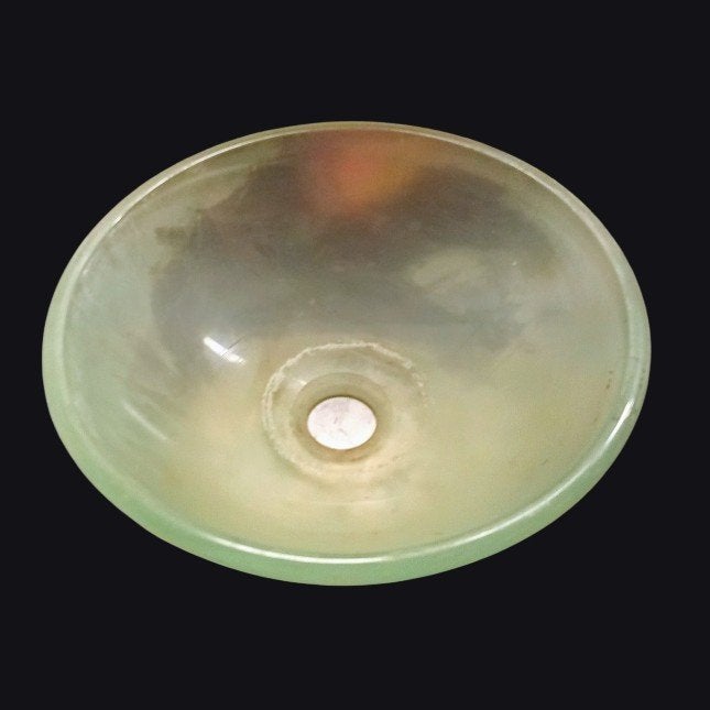 Vasque salle de bain verre givré, Enlèvement ou Envoi, Verre