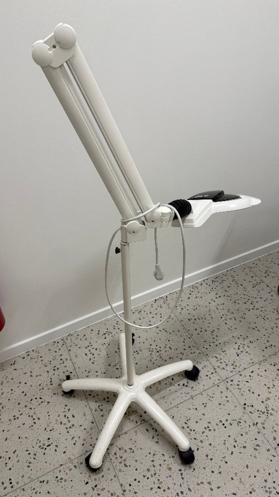 Vergrootlamp, Ophalen