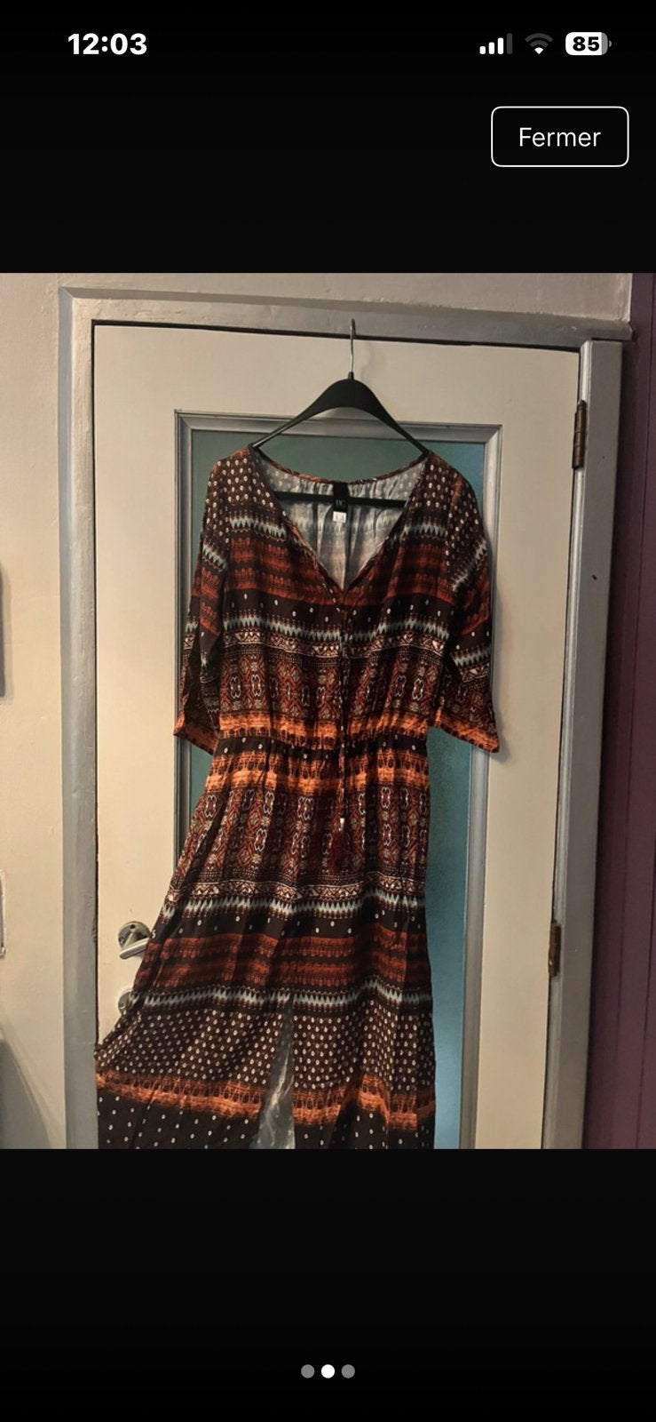 B.C. Best connections robe style bohème chic T 44, Vêtements | Femmes, Enlèvement ou Envoi, Comme neuf, Noir