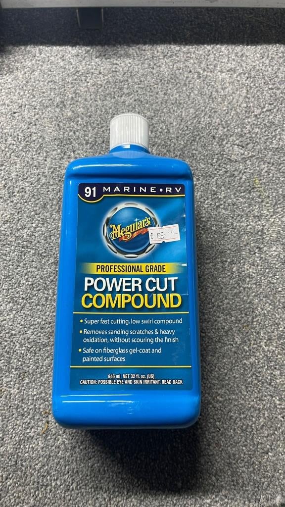 Meguiar's Marine Power Cut Compound M91 - Neuf -30%, Enlèvement ou Envoi