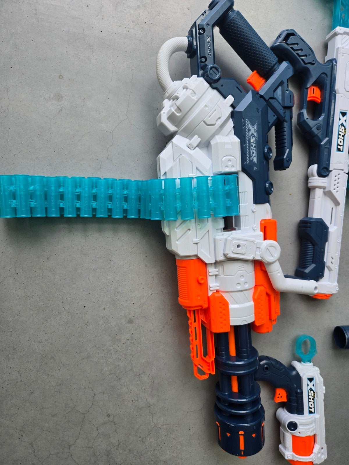 X-shot nerf set met veel kogels, Enlèvement, Utilisé