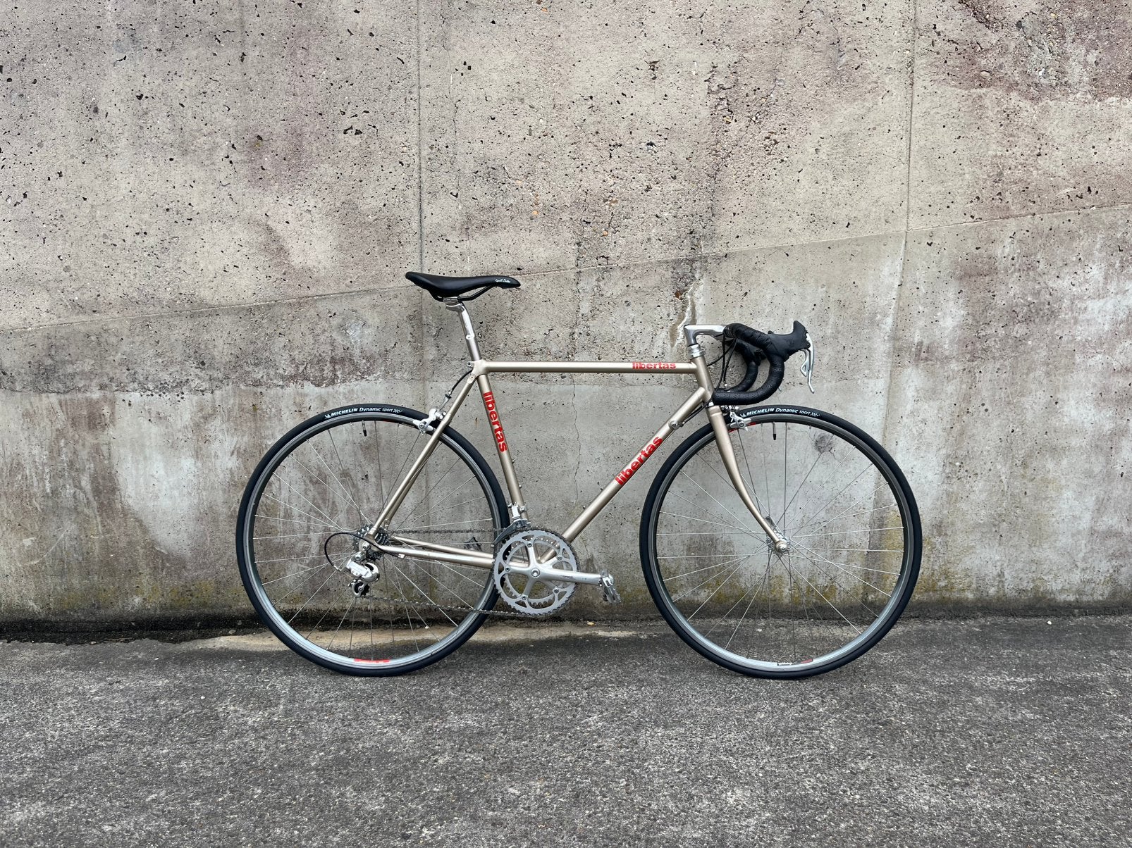 Prachtige libertas retro velo (maat 52), Fietsen en Brommers, Fietsen | Racefietsen, Ophalen, Velgrem, Aluminium, 49 tot 53 cm