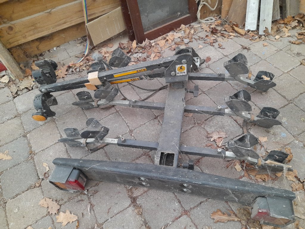 Fietsendrager Hawk 3 fietsen, Auto diversen, Fietsendragers, Ophalen, 2 fietsen, Gebruikt, Trekhaakdrager