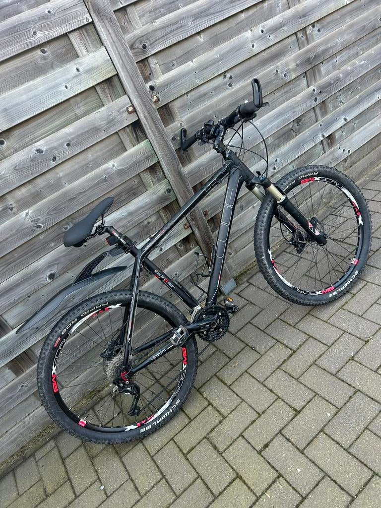 Cube ltd mountainbike, Ophalen