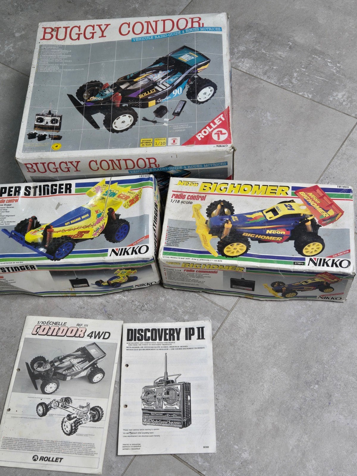 lot de 3 anciennes  voitures vintage
