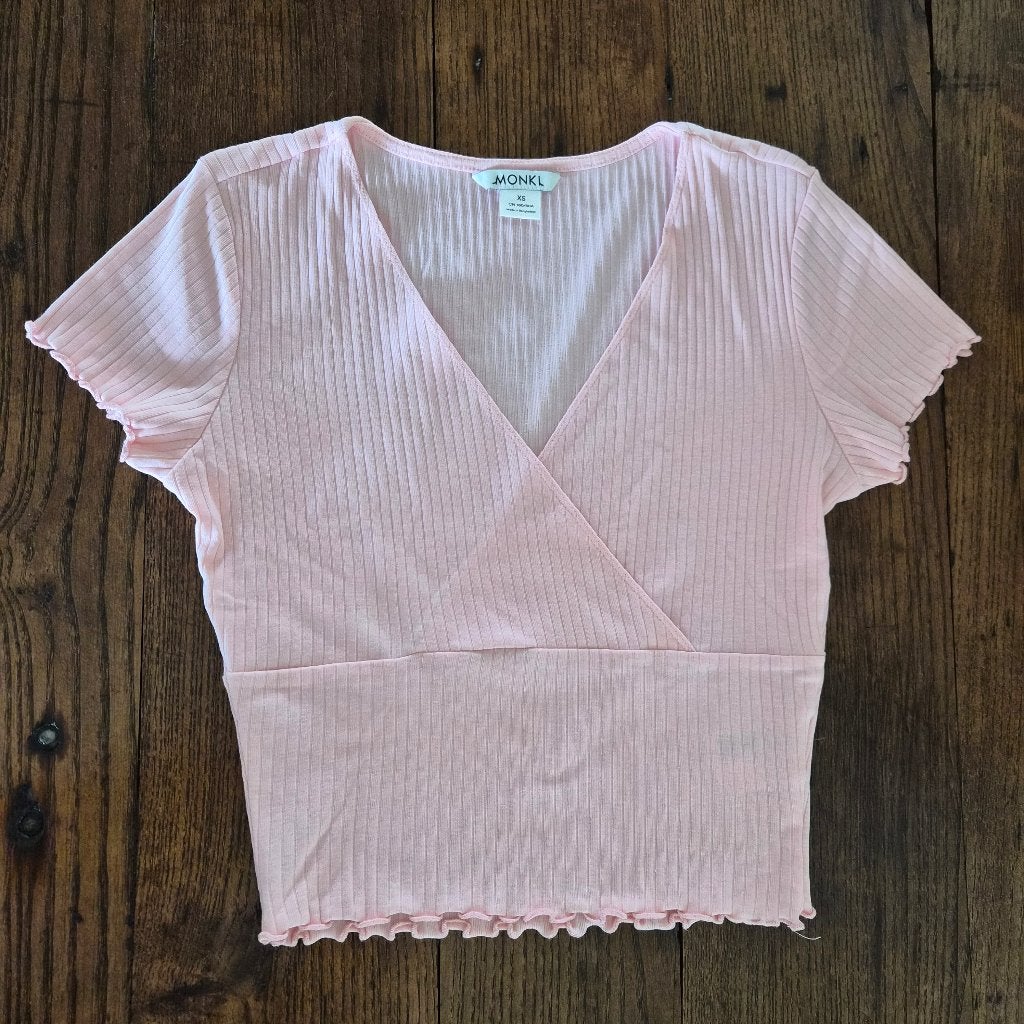 Cropped top Monkl, maat XS, Kleding | Dames, Topjes, Monkl, Nieuw, Ophalen of Verzenden, Korte mouw