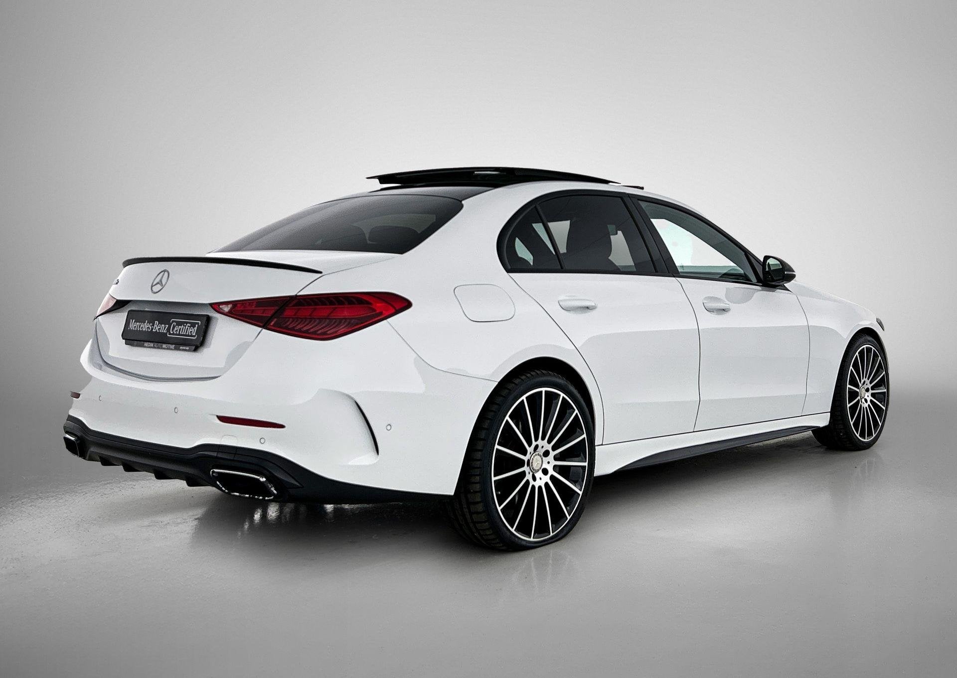 Mercedes-Benz C-klasse 300 e Berline AMG Line | Panoramisch, Autos, 4 portes, Entreprise, Automatique, Classe C