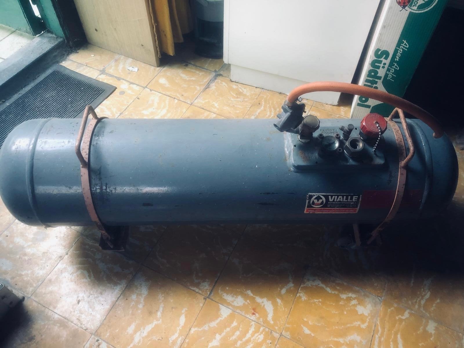 Vialle drukvat / Compressor tank, Autos : Pièces & Accessoires, Systèmes à carburant, Utilisé, Enlèvement