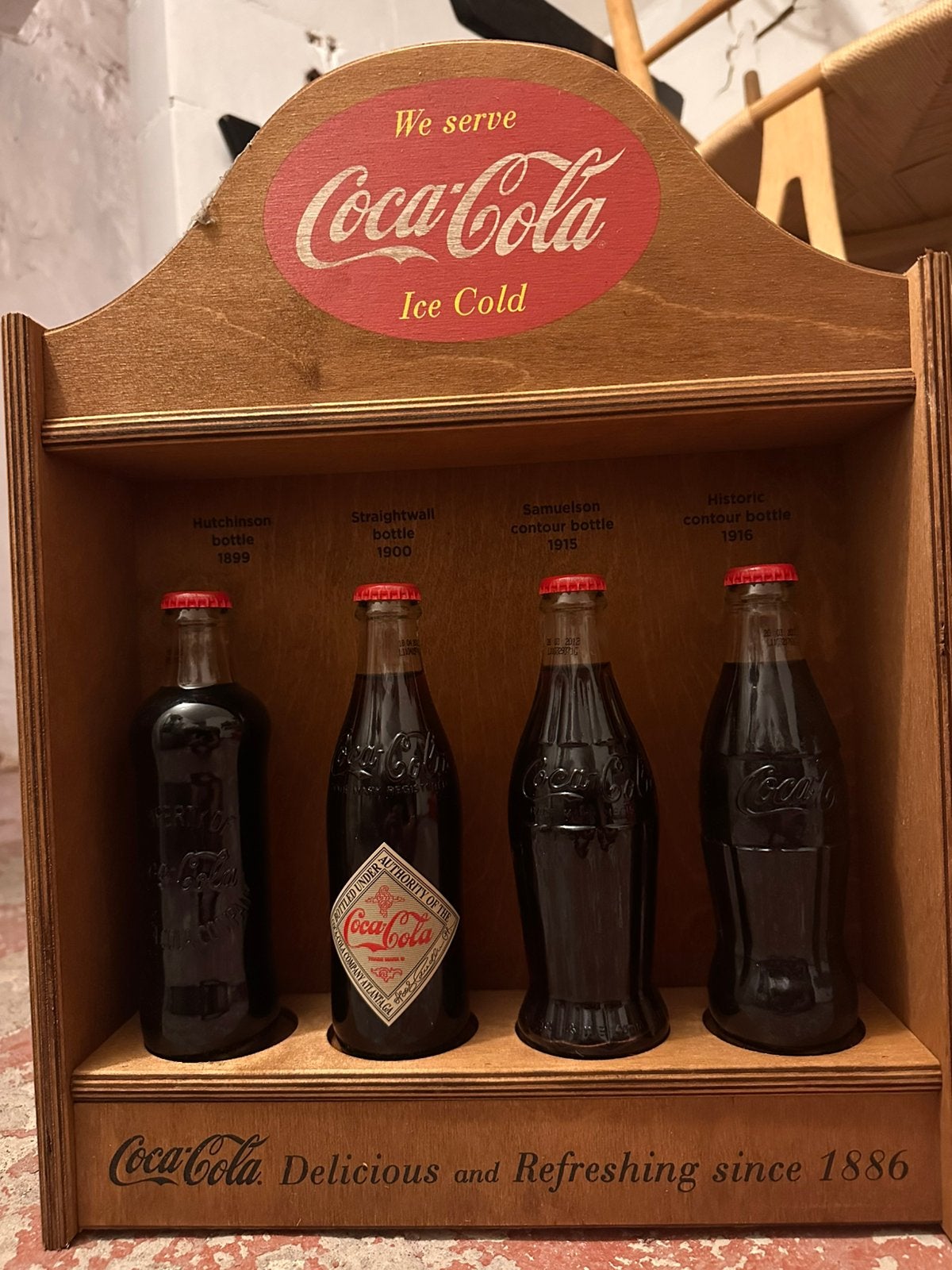 Coca-Cola collectors box 4 iconic bottles, Verzamelen, Ophalen