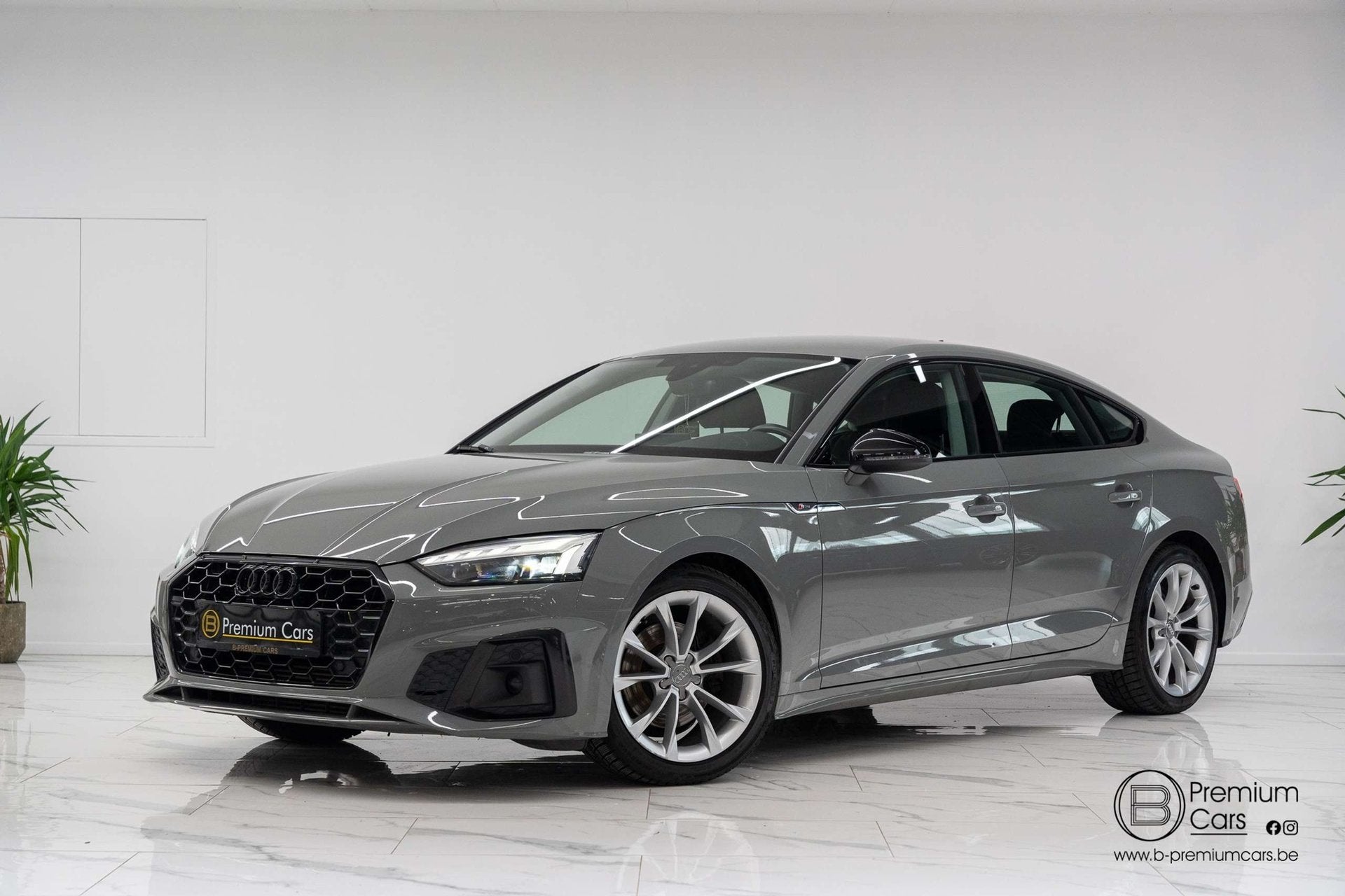Audi A5 2.0TFSI G-tron sportback 3x S-line! Facelift! Nardo, Autos, Argent ou Gris, Achat, Euro 6, Entreprise