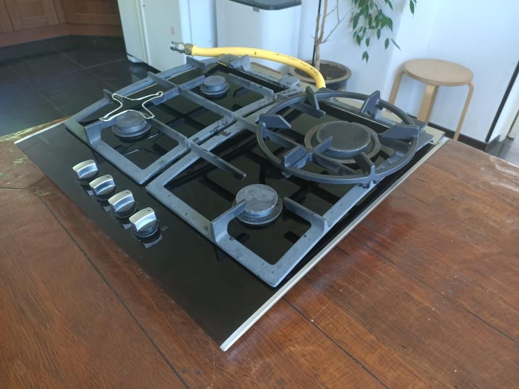 Siemens inbouw gaskookplaat gastoestel kookstel kookplaat, Ophalen, Gebruikt