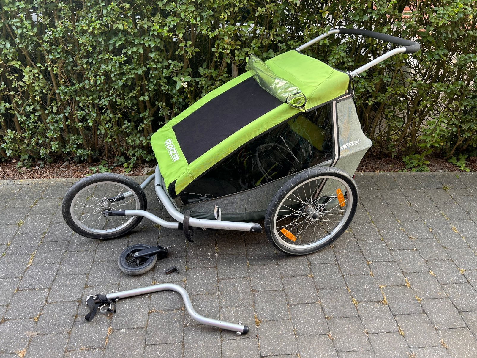 Croozer kid for 2, Fietsen en Brommers, Ophalen, Gebruikt, Kinderkar