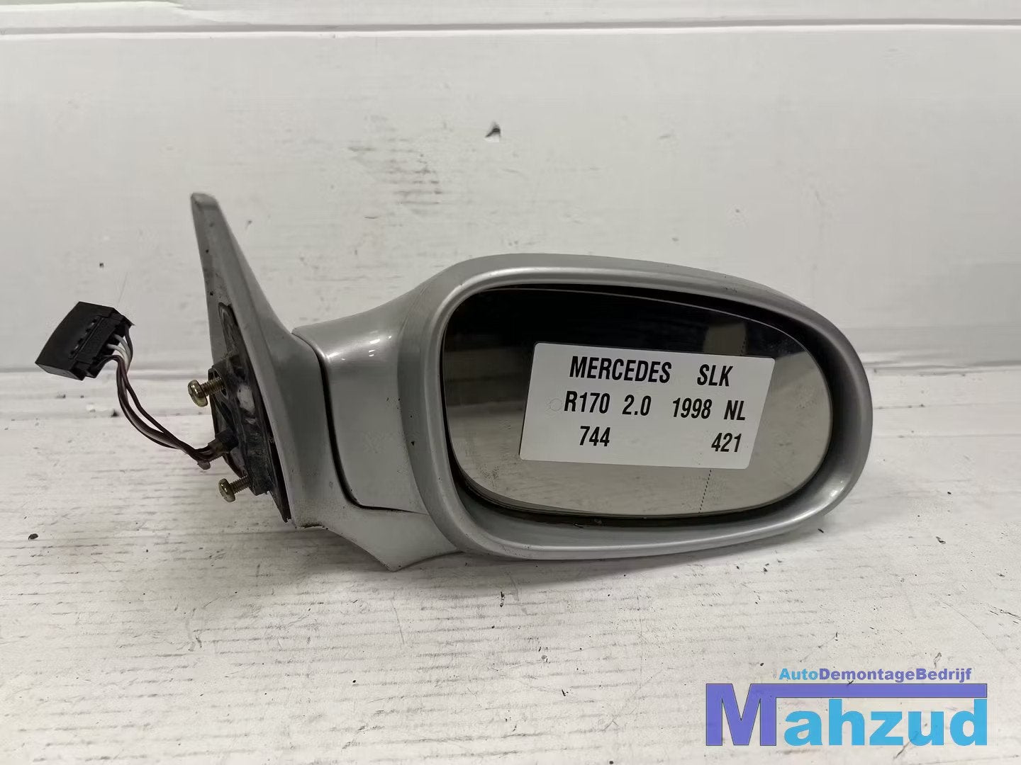 MERCEDES SLK R170 zilver 744 rechts spiegel 1996-2000, Mercedes-Benz AG, Mercedes-Benz, Utilisé, Mercedesstrasse 120
70372  Stuttgart, DE