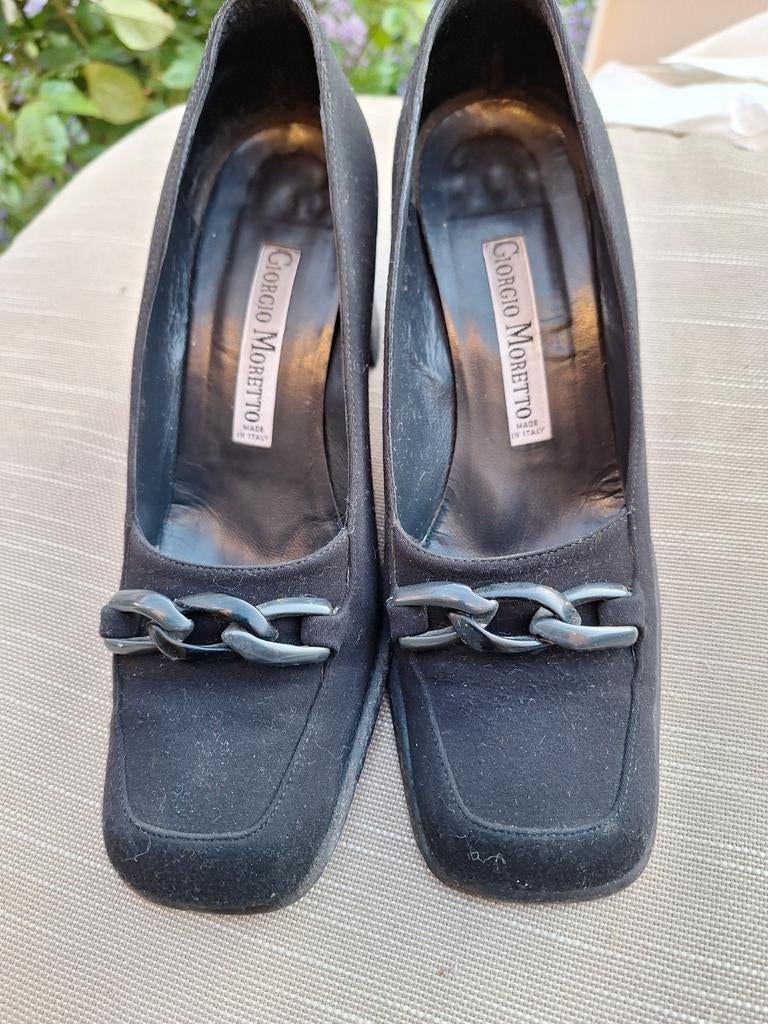 Chaussures en daim noires, Vêtements | Femmes, Chaussures, Enlèvement ou Envoi, Giorgio Moretto, Noir, Chaussures de danse