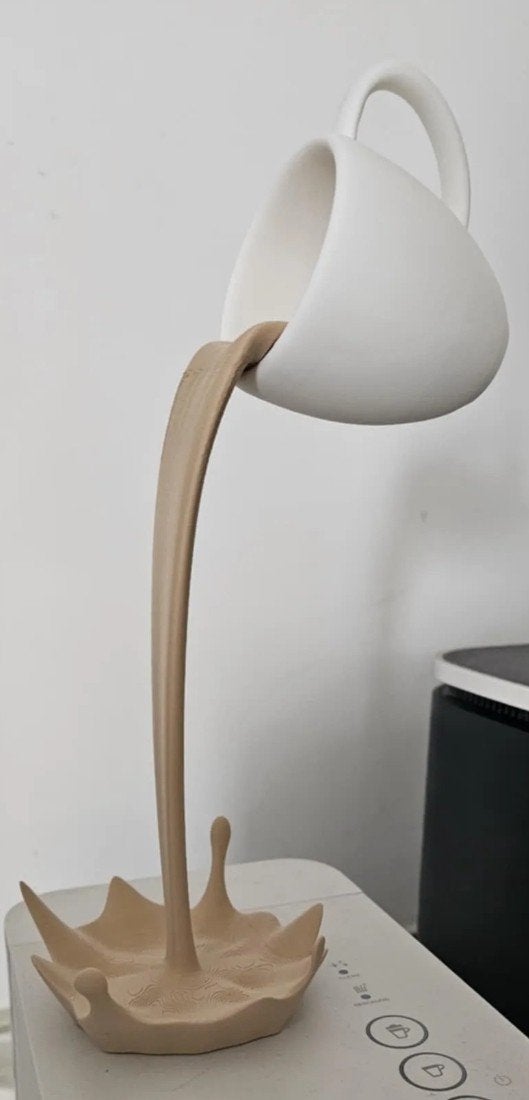 Tasse flottante, Ophalen