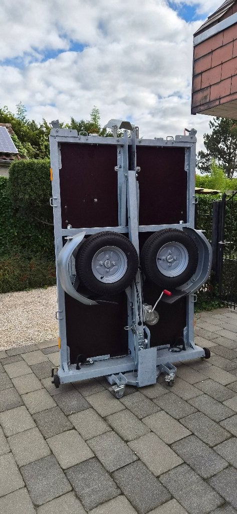 Opklapbare aanhangwagen voor 1 moto/scooter + 2 fietsen, Ophalen, Zo goed als nieuw