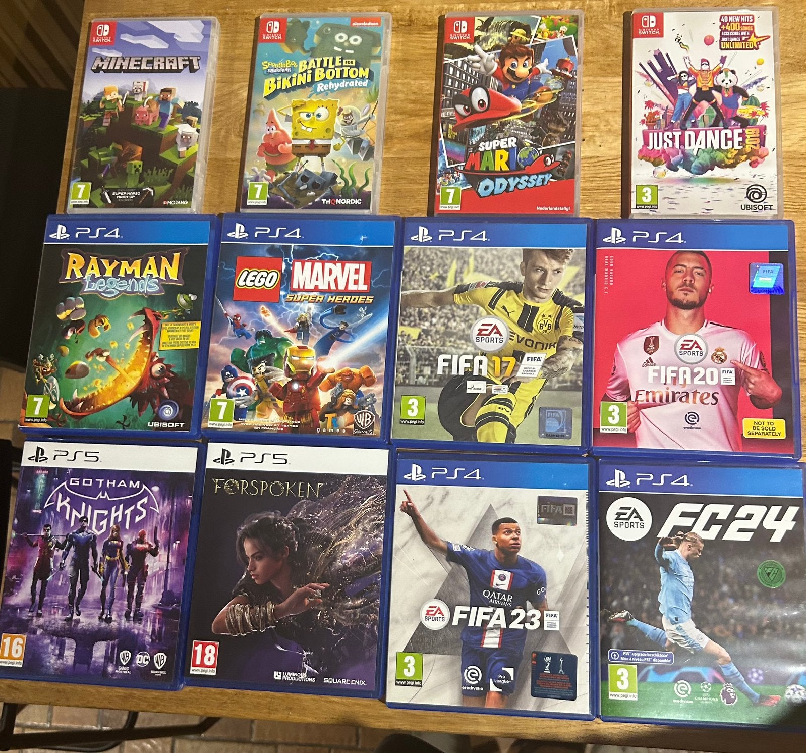 Jeux PS4 et 5 et jeux Nintendo, Consoles de jeu & Jeux vidéo, Jeux | Nintendo Wii U, Envoi, Comme neuf