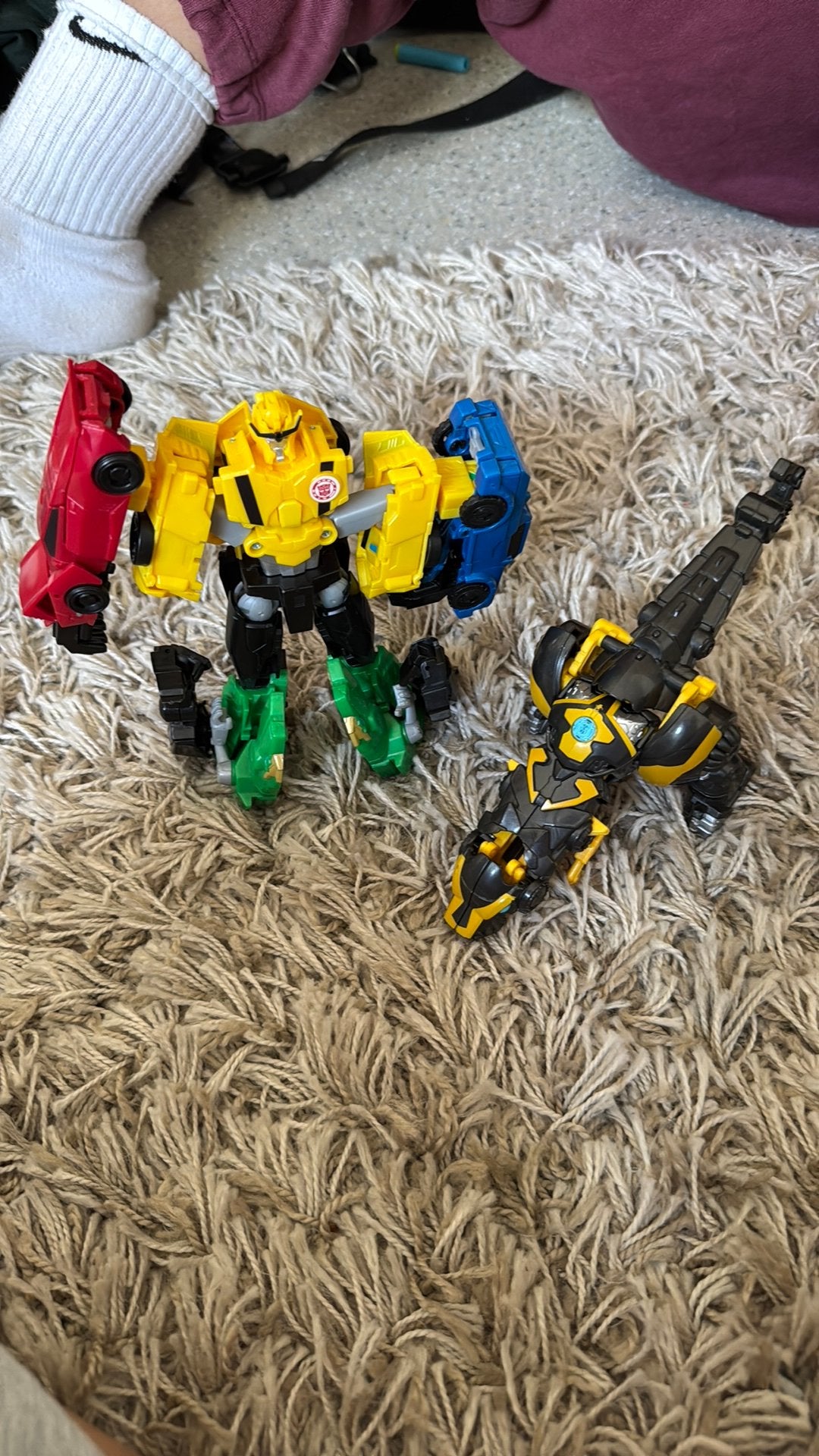 Transformers, Ophalen, Zo goed als nieuw