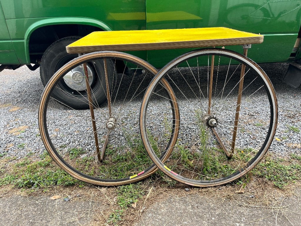 Paire de roues piste – Jantes Rigida / Moyeux Campagnolo, Enlèvement ou Envoi, Campagnolo, Acier, Utilisé