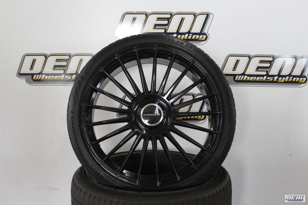 24" Vossen HF-8 Velgenset Porsche Cayenne Continental, Gebruikt, 295 mm, -, -