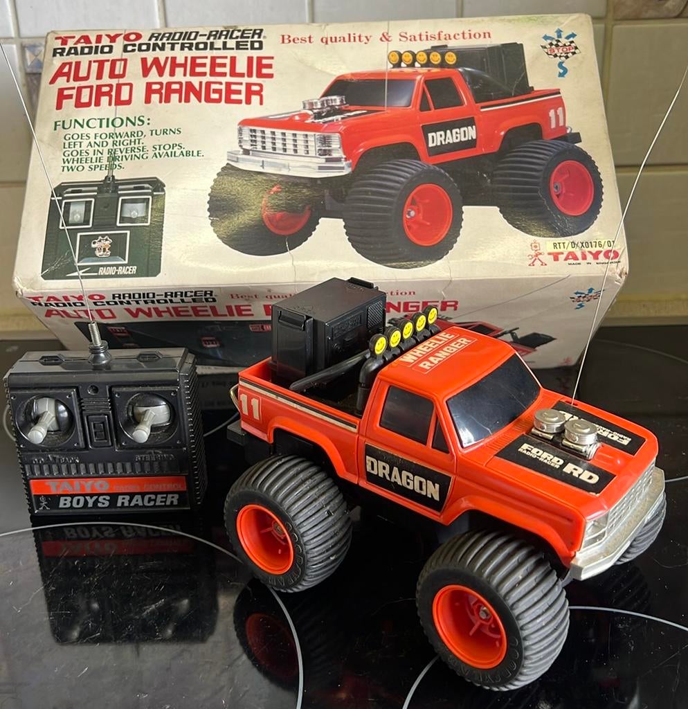 Ford ranger AUTO WHEELIE 1980 Boxed, Ophalen, Zo goed als nieuw