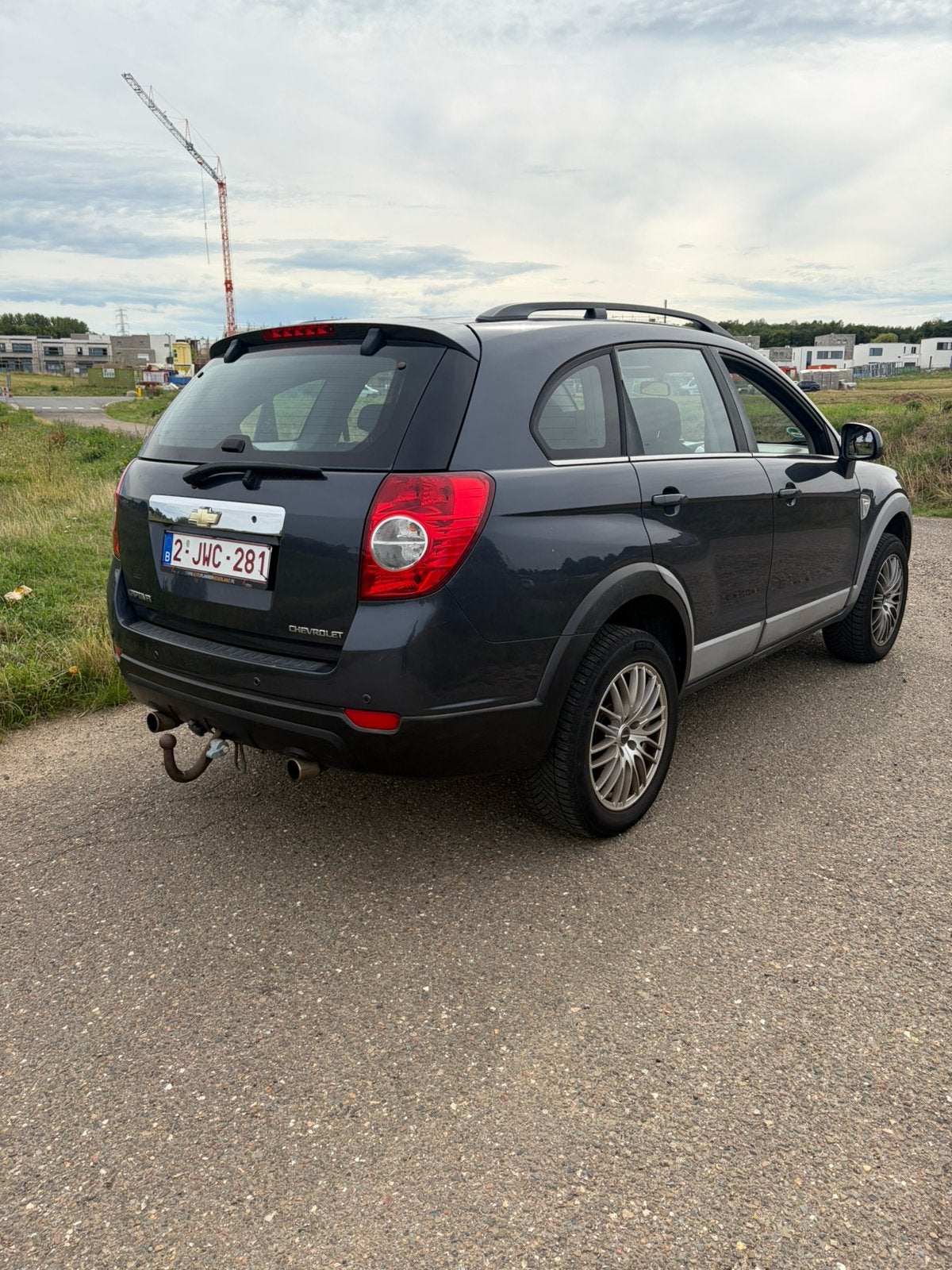 Chevrolet Captiva 7zits, Autos, Chevrolet, Argent ou Gris, Achat, 2400 cm³, 7 places