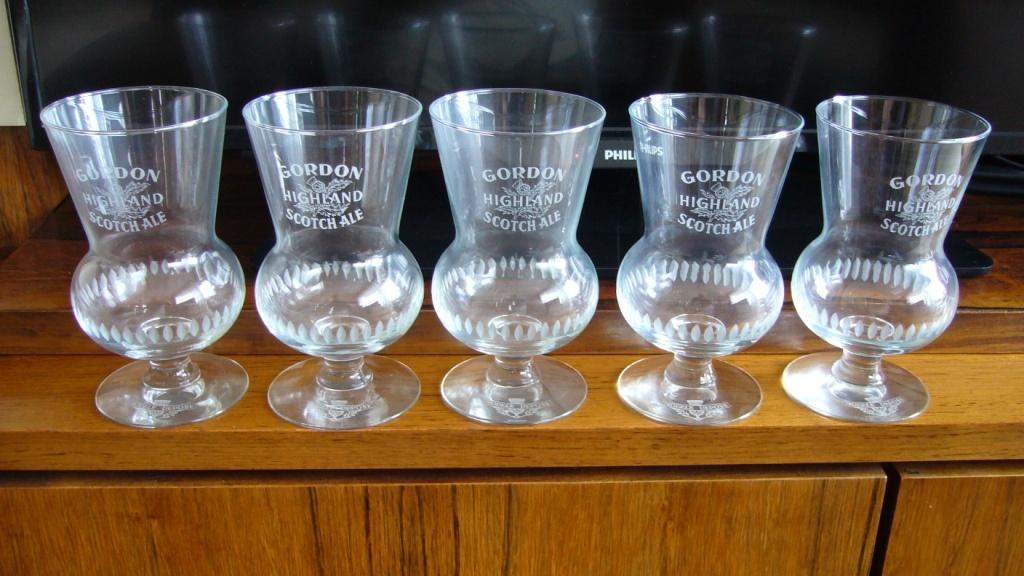 GORDON SCOTCH ALE BIERGLAZEN, Ophalen, Glas of Glazen, Nieuw, Glas