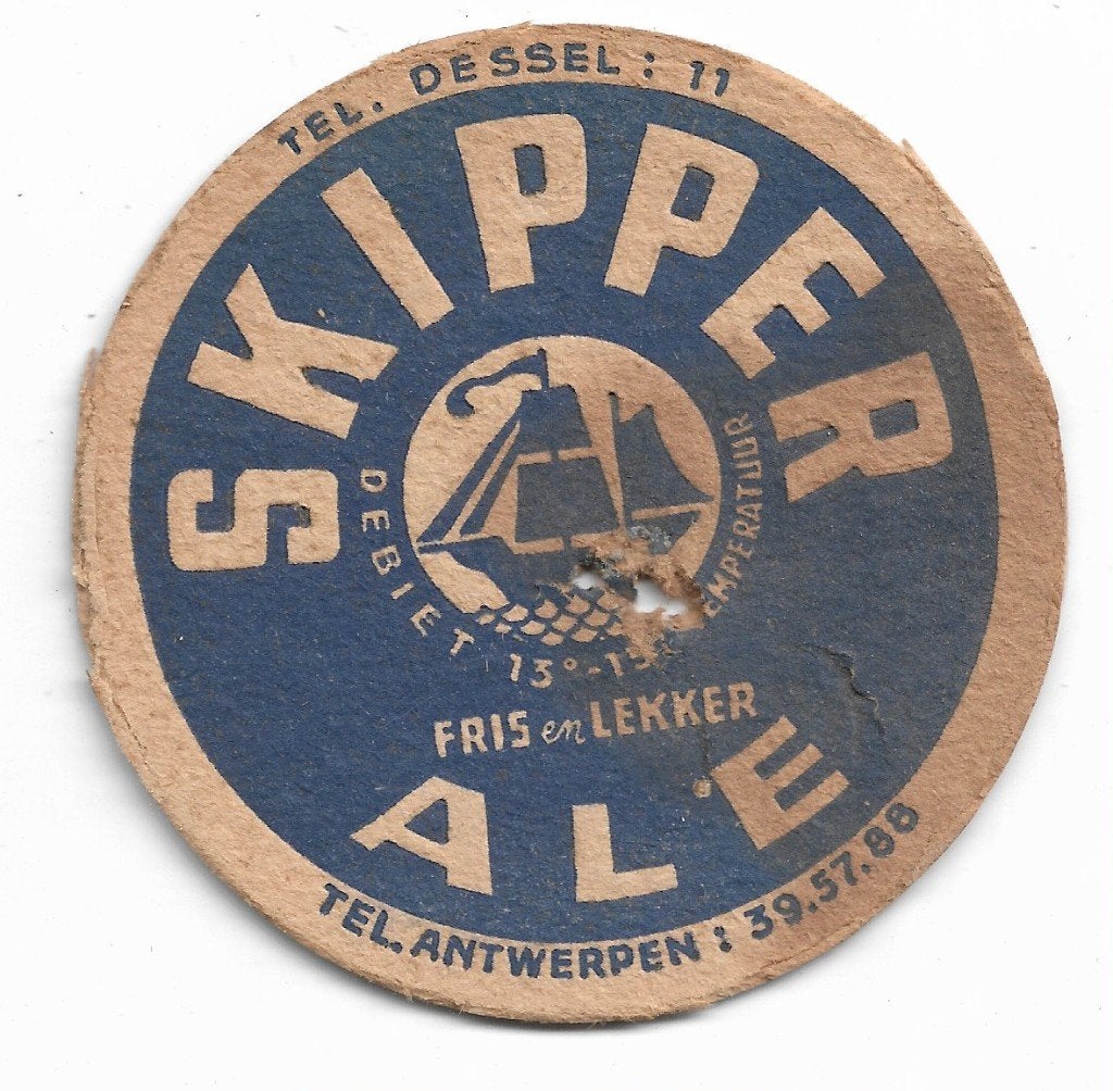 sous bock Skipper Ale, Enlèvement ou Envoi, Utilisé, Sous-bock
