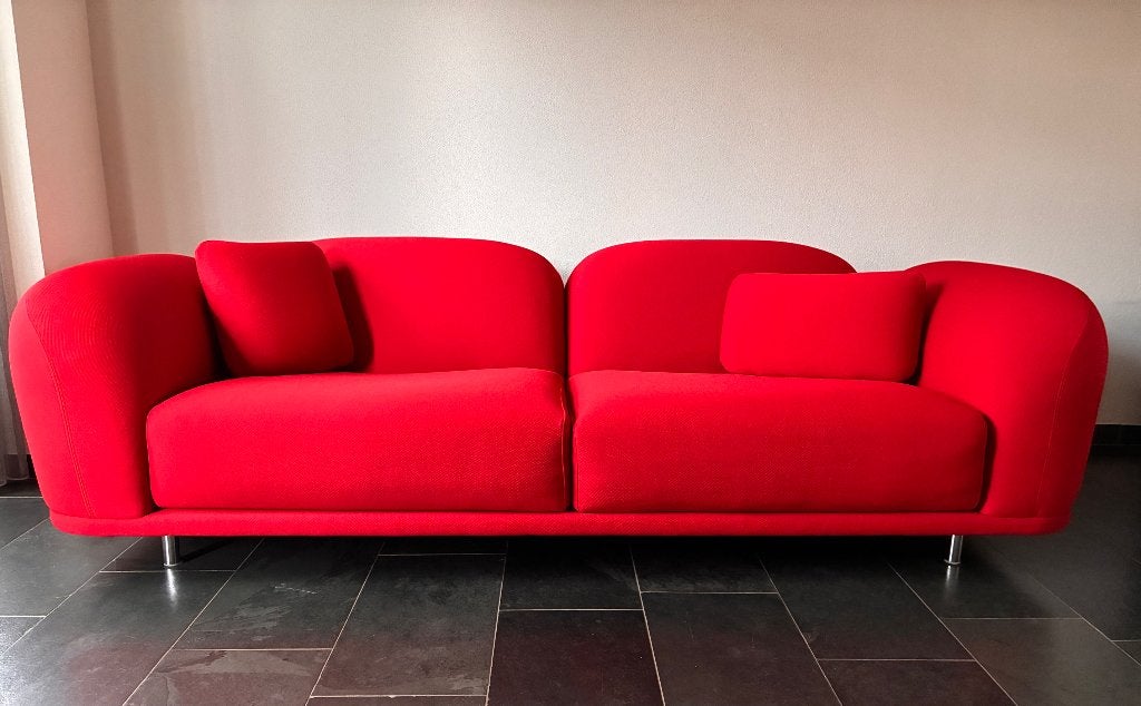 Moooi by Marcel Wanders ‘Cloud’ sofa, Trois personnes, 100 à 125 cm, 200 à 250 cm, Banc droit