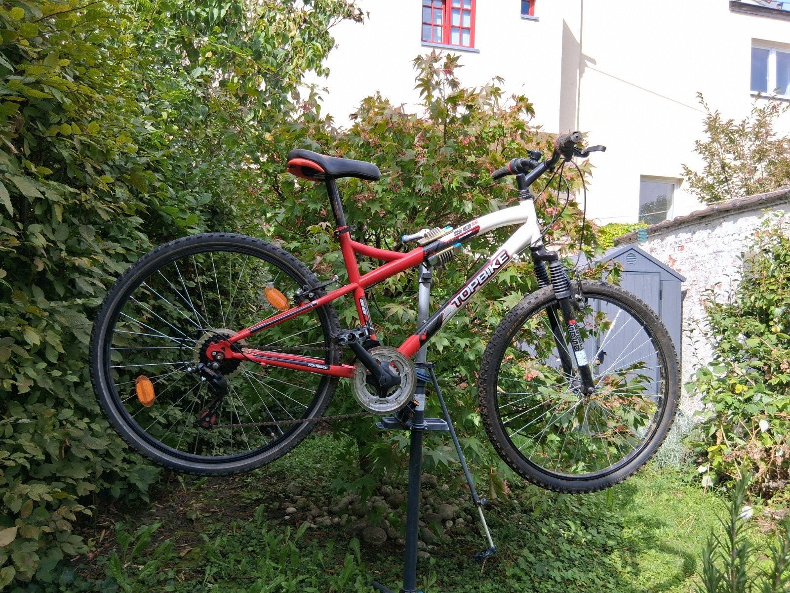 vtt 40cm 3x7 vitesses, Vélos & Vélomoteurs, Frein sur jante, Comme neuf, Enlèvement, Plus de 20 vitesses