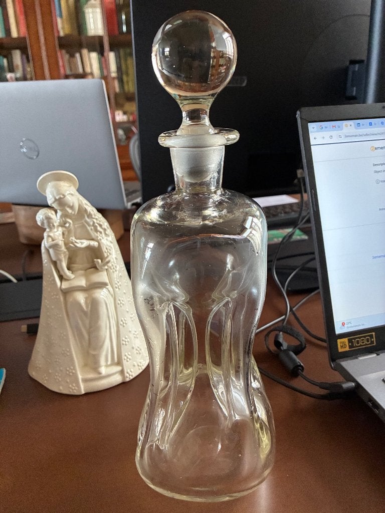 Holmegaard Kluk-fles, Antiek en Kunst, Ophalen