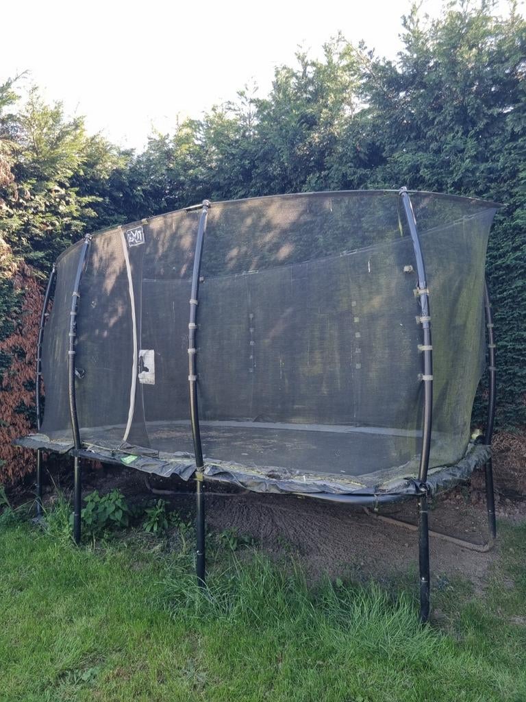 Trampoline exit 4 x 2, zelf demonteren en ophalen, Ophalen