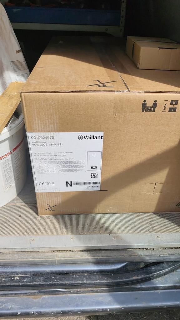 Vaillant ecotec plus nieuw model, Enlèvement