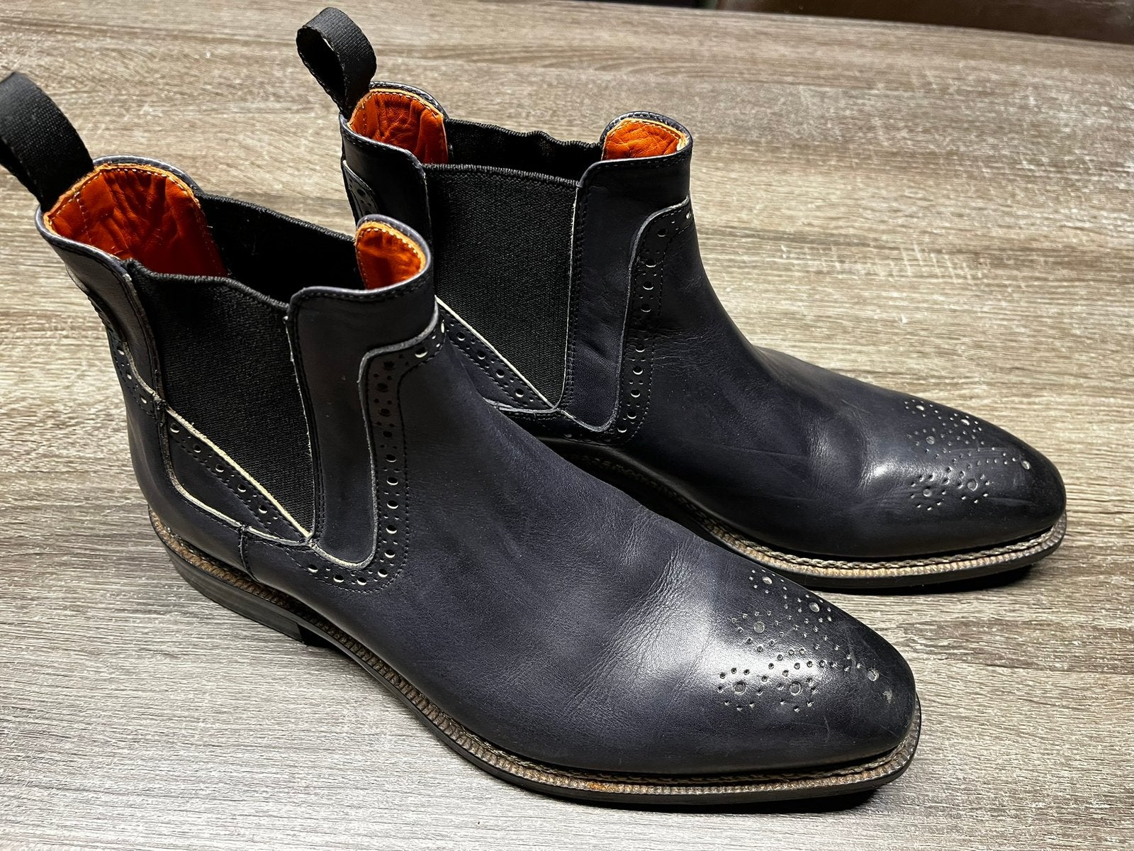 Flecs boots blauw Mt 42, Ophalen of Verzenden, Zo goed als nieuw, Blauw, Boots