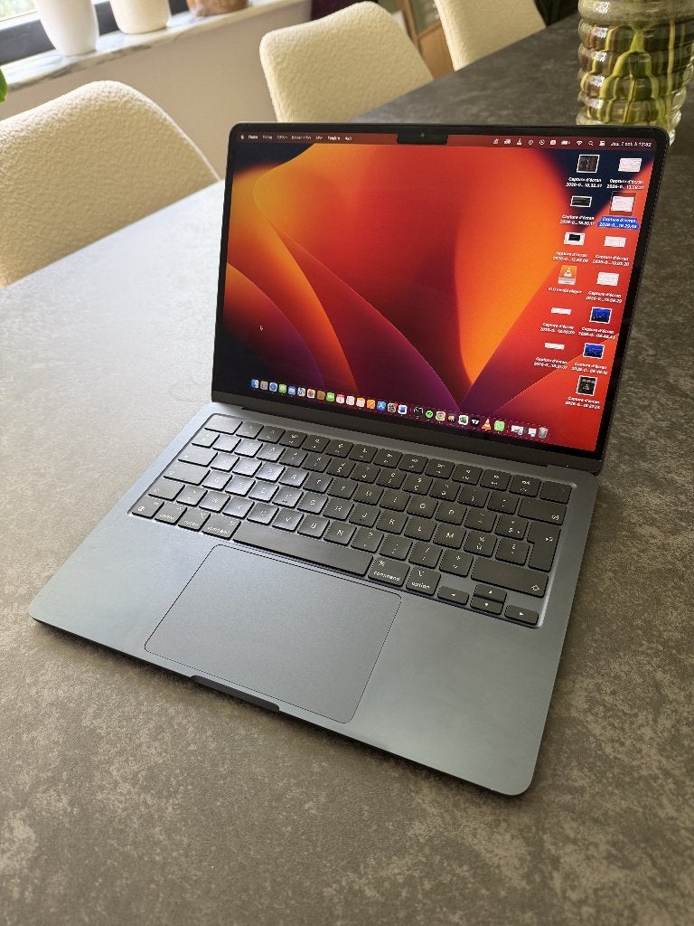 MacBook Air M2 – 8 Go – Bleu, Computers en Software, 256 GB, 8 GB, 13 inch, Ophalen of Verzenden