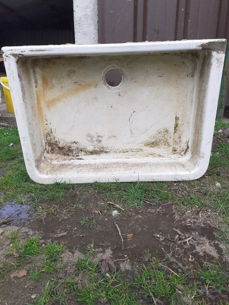 wasbak, Ophalen