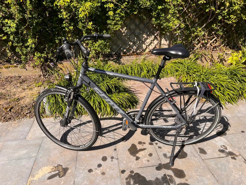 Herenfiets Scott SUB 40 comfort. Maat XL., Fietsen en Brommers, 28 inch, Gebruikt, Vering, Velgrem