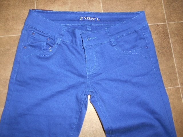 Nieuwe blauwe stretch broek / Maat S, Kleding | Dames, Broeken en Pantalons, Blauw, Nieuw, Ophalen of Verzenden, Maat 36 (S)