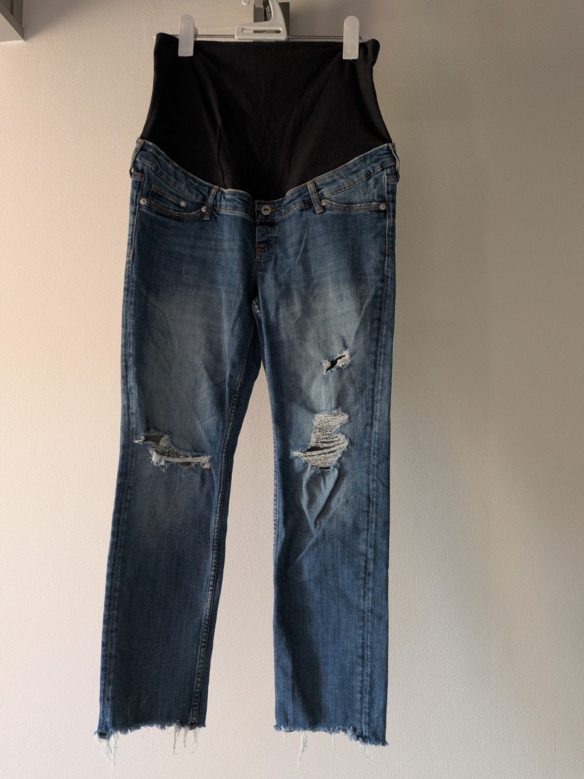 Jean de maternité avec bandeau taille 40